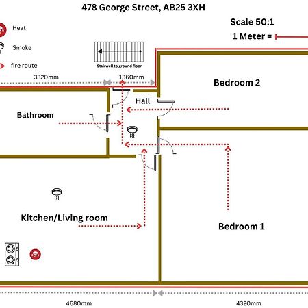 Hutch 2 Bed Apart Aberdeen Zewnętrze zdjęcie